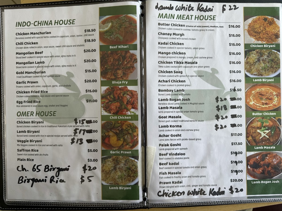Omer Biryani House Menu - Image 2